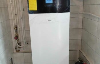 Montaż pompy ciepła Daikin Altherma/ split