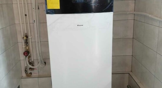 Montaż pompy ciepła Daikin Altherma/ split