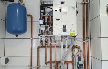 Dom murowany 140m- ogrzewanie Pompa ciepła powietrzna Ariston