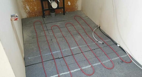  Dom 184,6 m - Realizacja ogrzewania foliami grzewczymi Red Snake