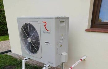 Montaż pompy ciepła Rotenso Aquami 14kW