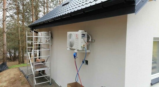 Montaż klimatyzacji Rotenso oraz instalacji fotowoltaicznej